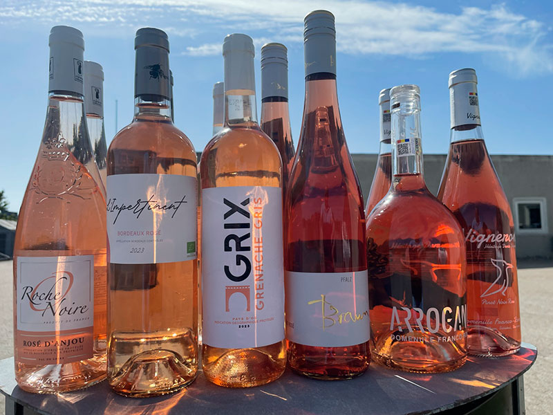 Mikskasse rosévin 12 flasker sommer 2025