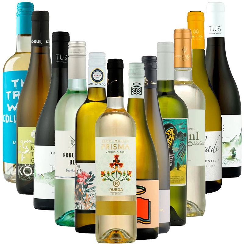 Miks 12 fl. hvidvin - Den store verdensturne