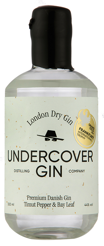 Undercover London Dry Gin 44% 50cl.