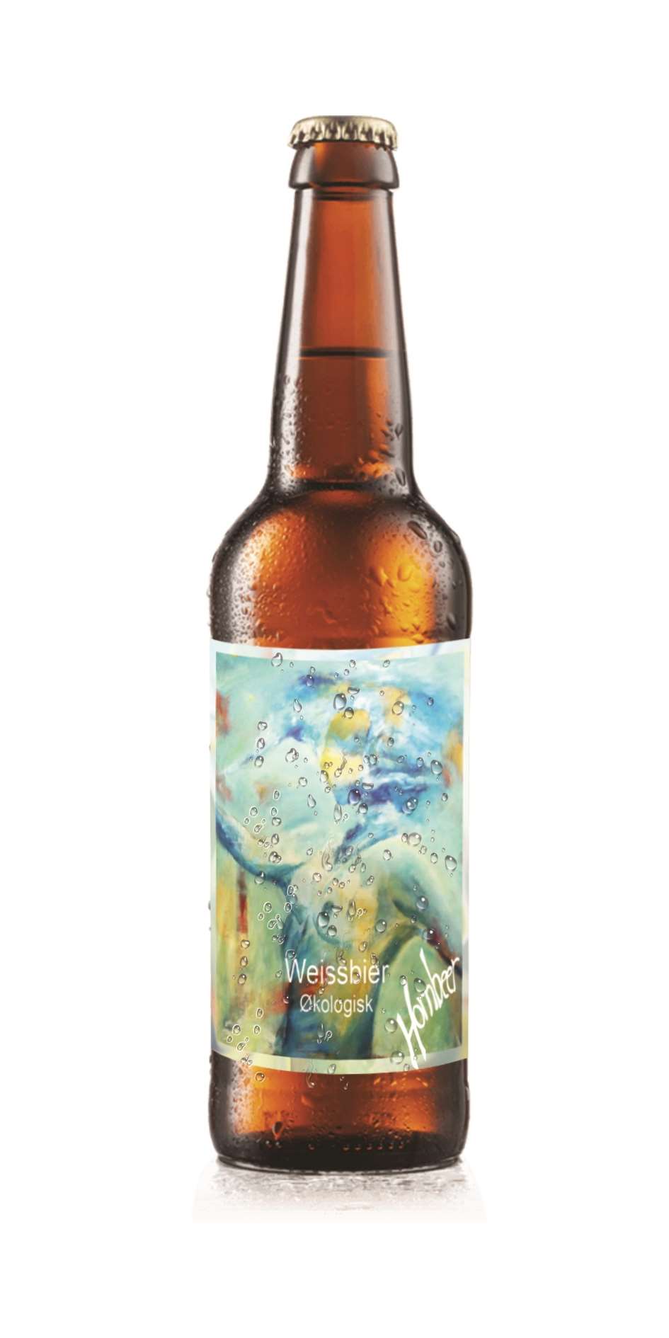 Hornbeer Weissbier ØKO 4,8% 33 cl.