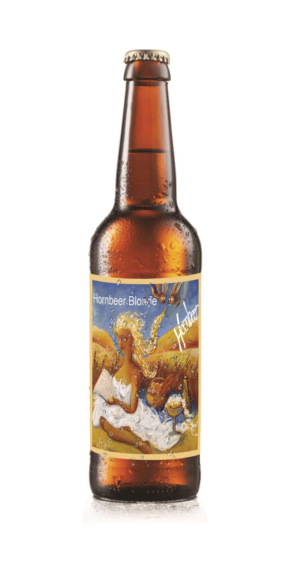 Hornbeer Blonde ØKO 6,6% 33 cl.