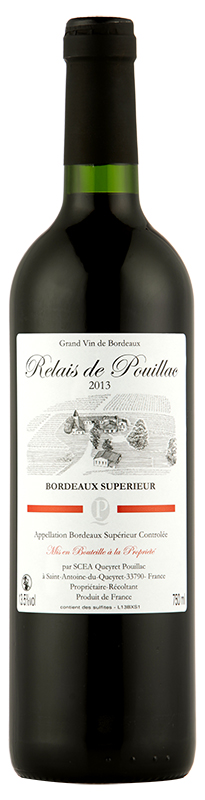 Relais de Pouillac Bordeaux Superieur 2013