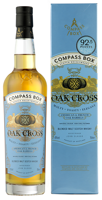 Compass Box OAK CROSS Scotch Malt Whisky 70cl 43%