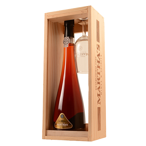 Marthas decanter 10 års Tawny port m/ glas