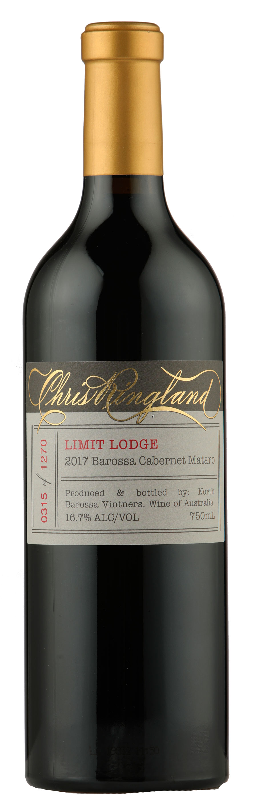 Chris Ringland Limit Lodge Cabernet Mataro 2017