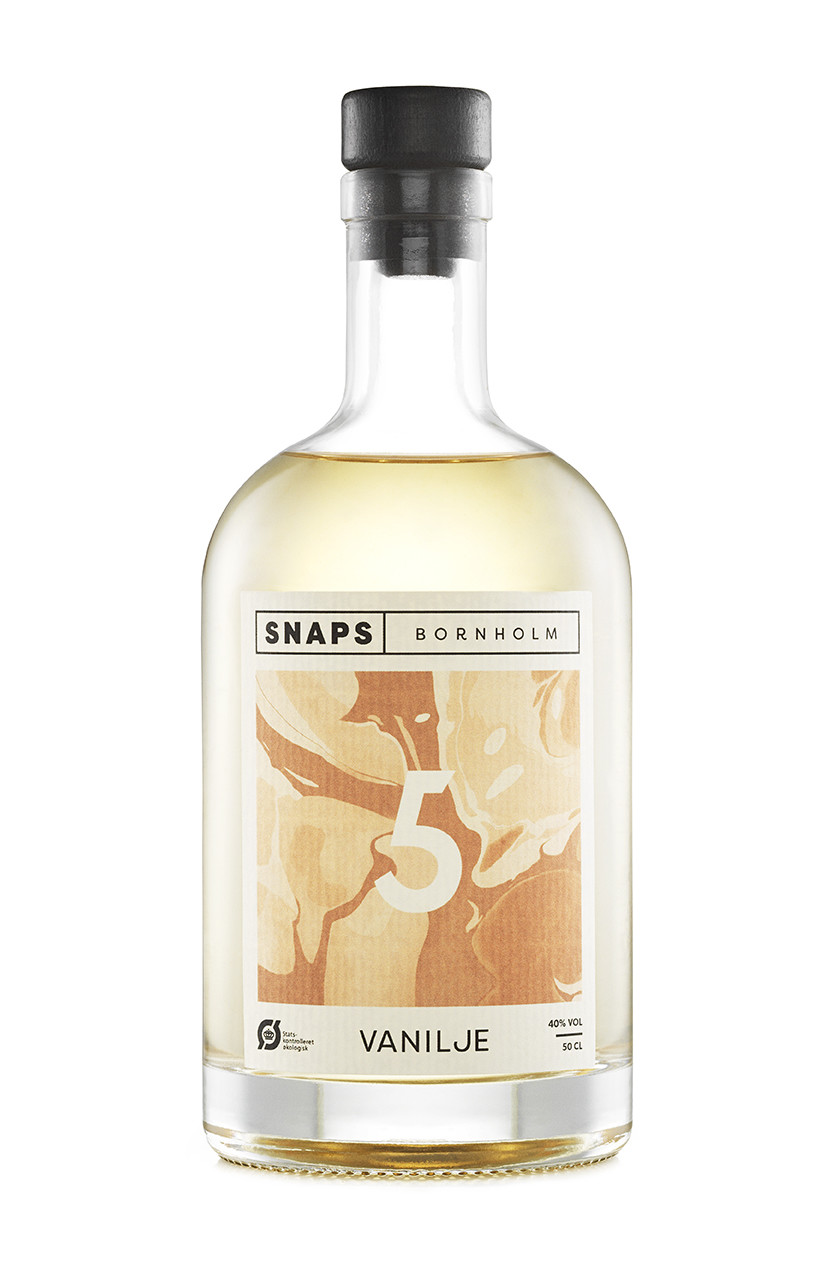 Bornholm Snaps No.5 Vanilje 50 cl. 40%