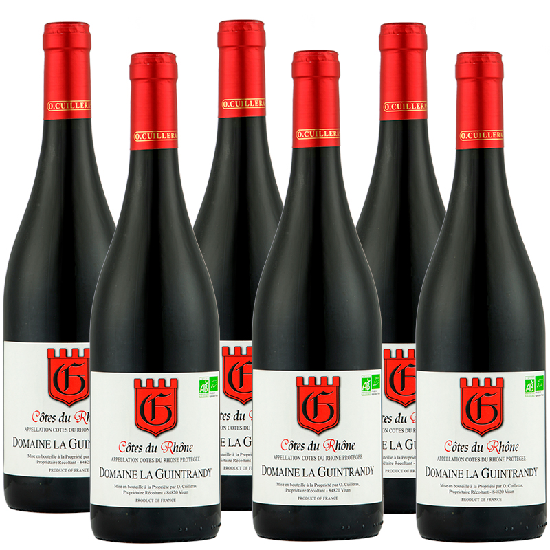 Domaine la Guintrandy Cotes du Rhone Rouge BIO