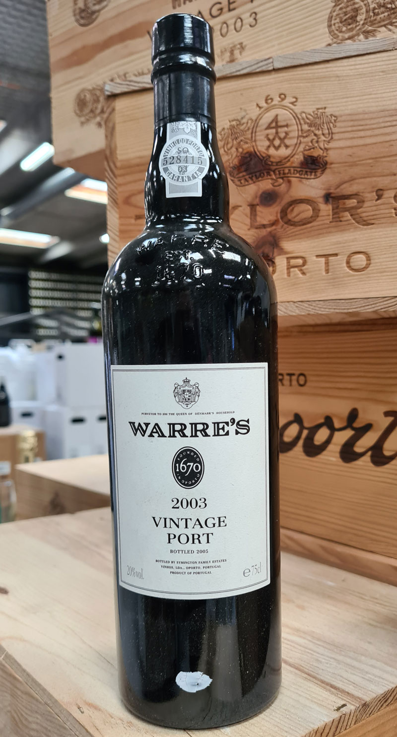 Warre's Vintage port 2003
