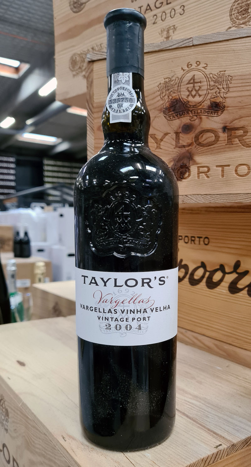 Taylor's Vinha Velha Vintage port 2004