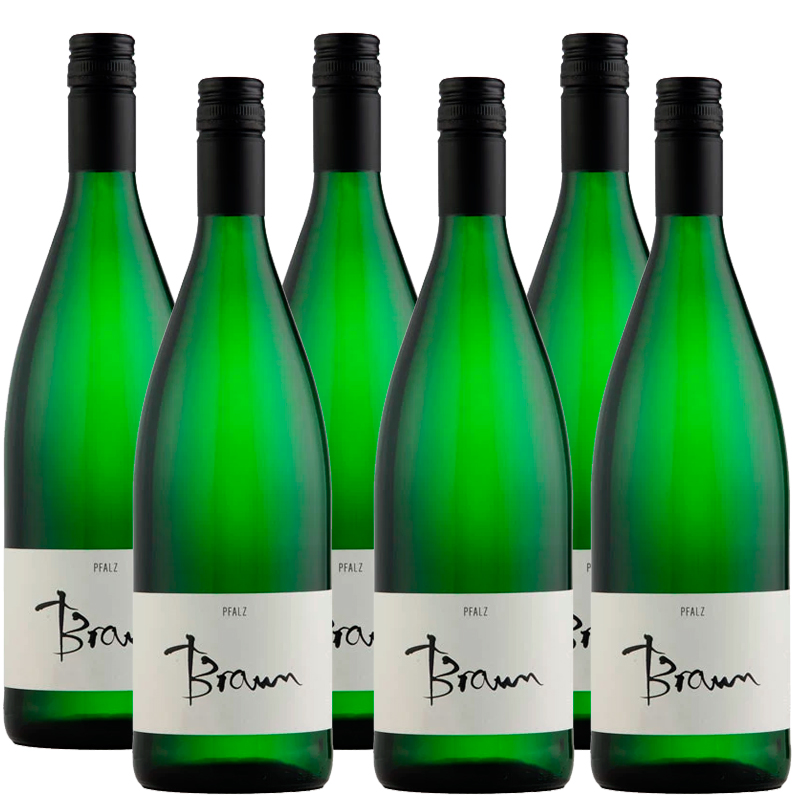 Braun Riesling Halbtrocken Pfalz 1 liter